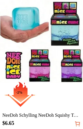 NeeDoh Schylling NeeDoh Squishy Toys Sploot Splatplat Stress Relief Toy, Ultra Soft Slow Rebound Squeeze Ball, Desk Anxiety Relief Handheld Toy