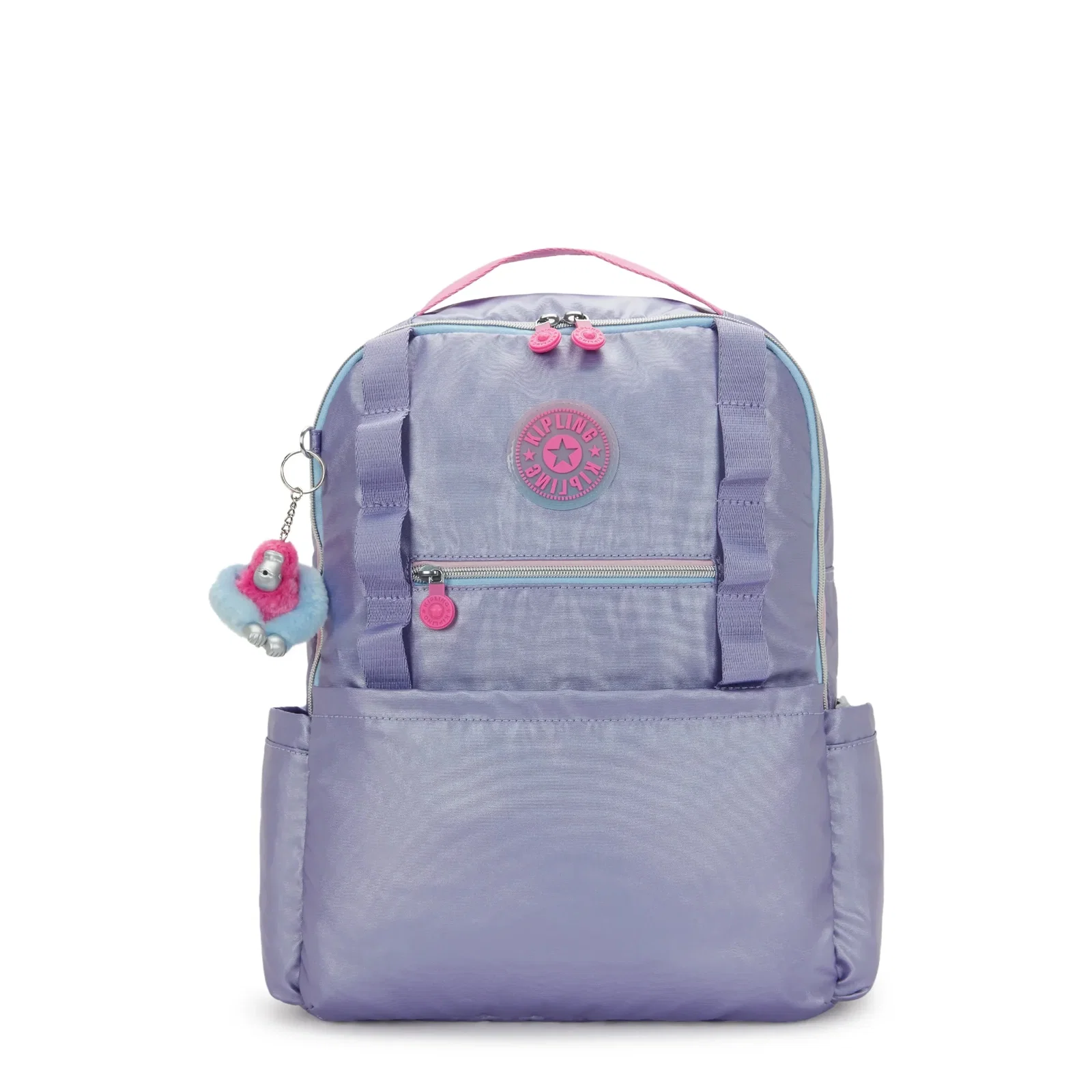 Dyana Metallic Modular 17" Laptop Backpack-Spark Joy Aura Metallic