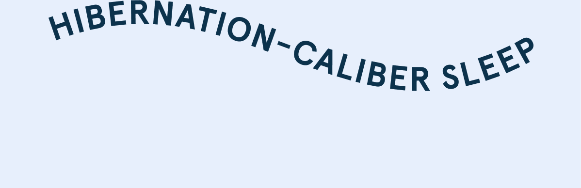 Hibernation-Caliber Sleep