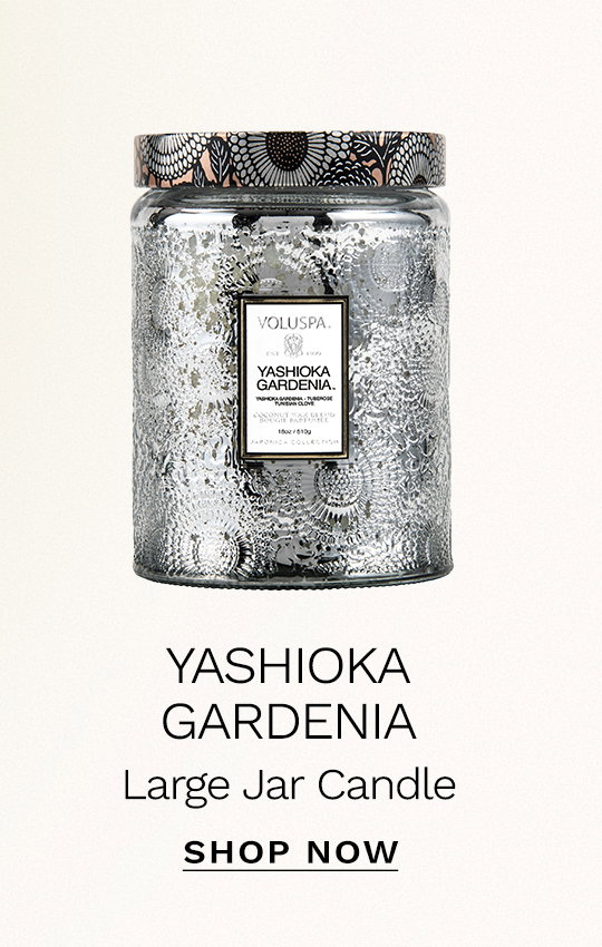 Yashioka Gardenia Large Jar Candle