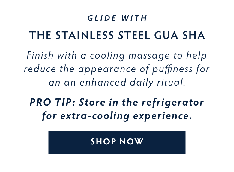 Glide with Stainless Steel Gua Sha