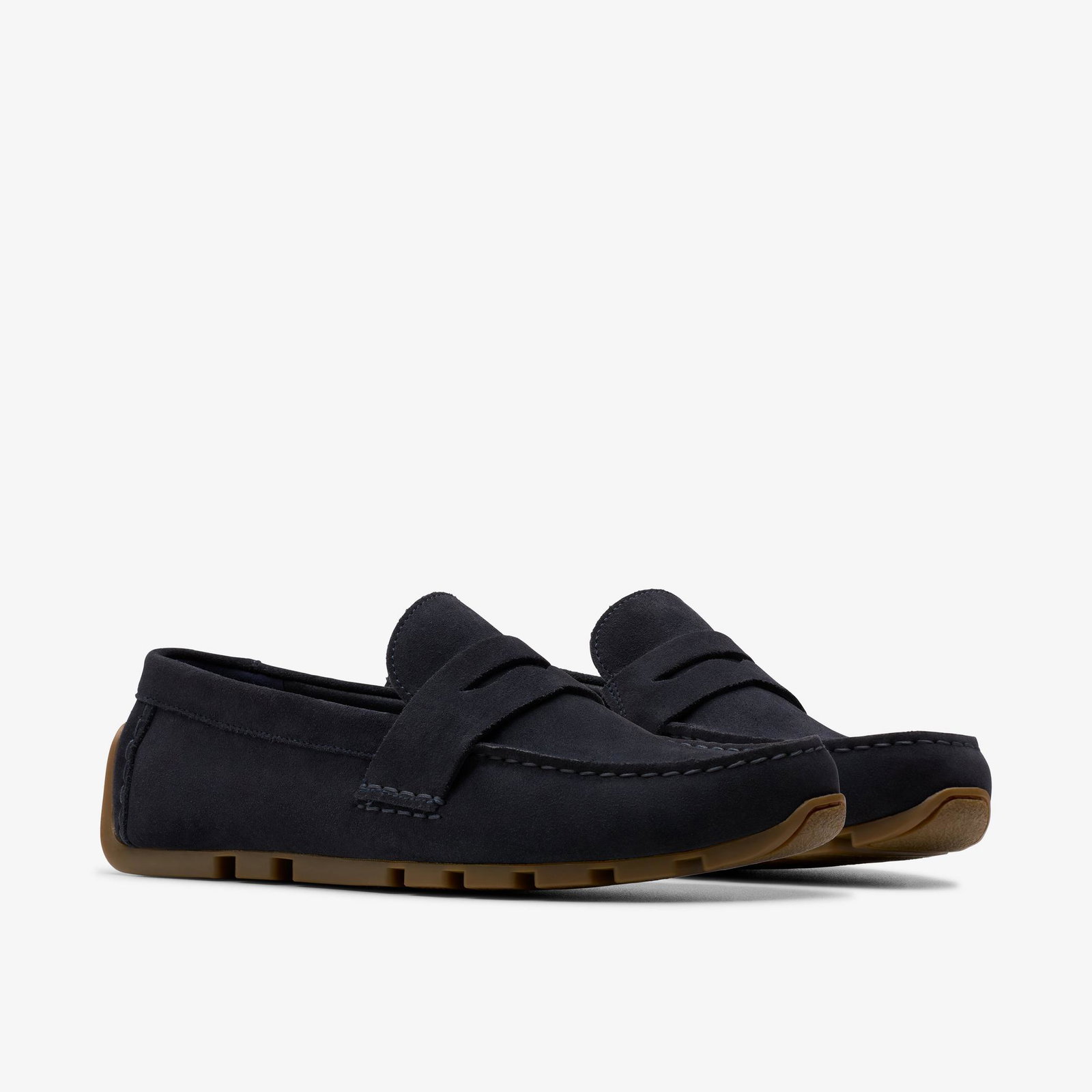 Shop Corsley Bar Navy Suede