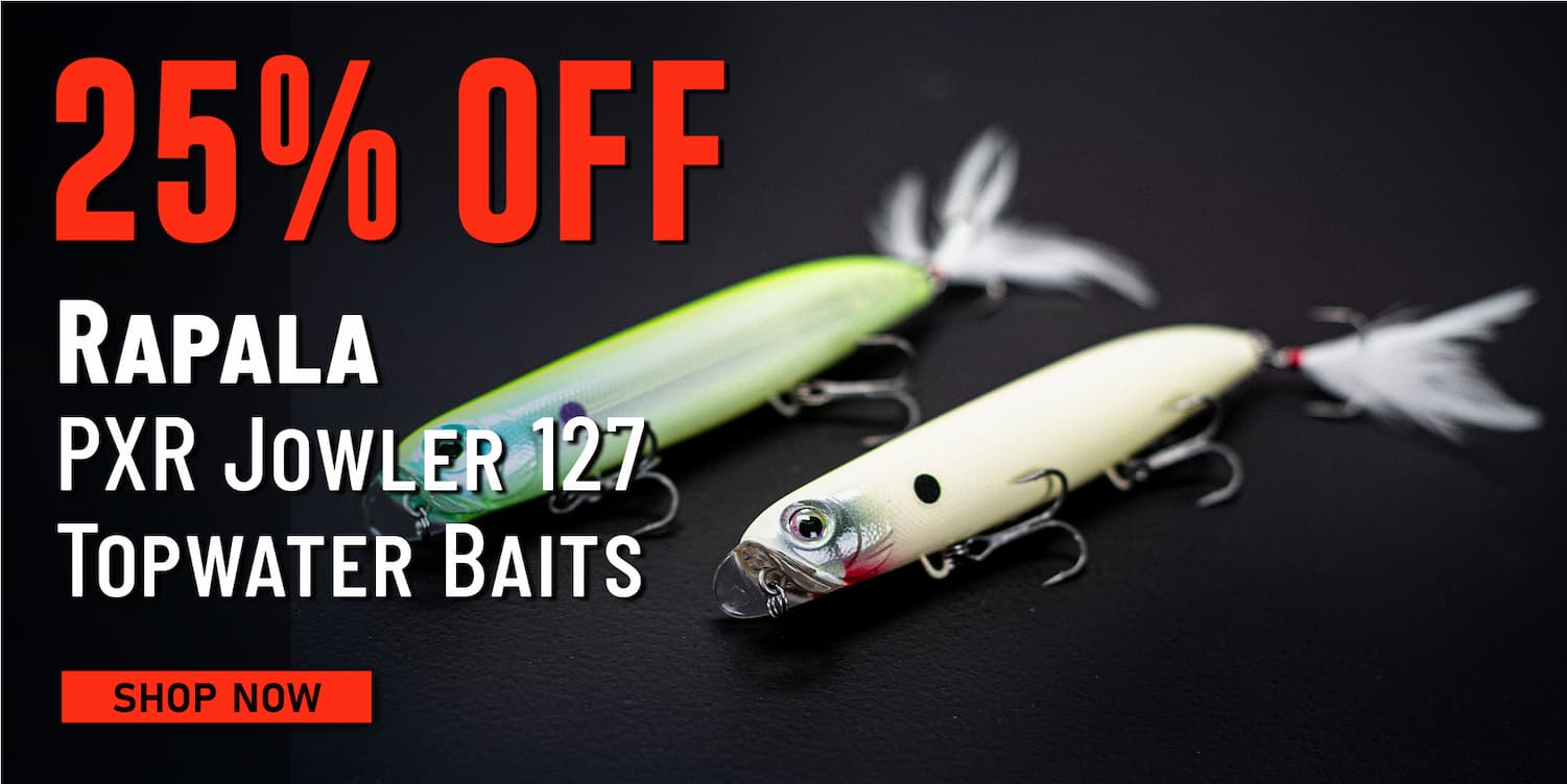 25% Off Rapala PXR Jowler 127 Topwater Baits Shop Now