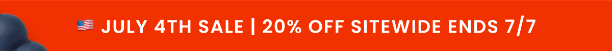 July 4th Sale | 20% off Sitewide Ends 7/7