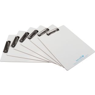 Image of Double-Sided Dry Erase Clipboard - 6 clipboards
