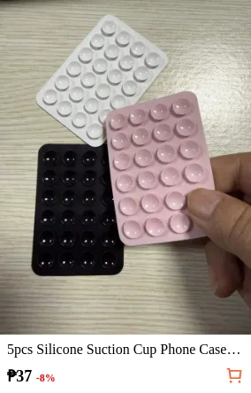 5pcs Silicone Suction Cup Phone...