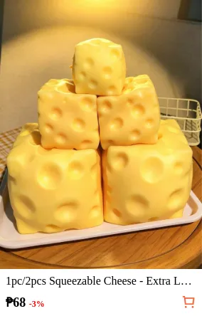 1pc/2pcs Squeezable Cheese - Extra...