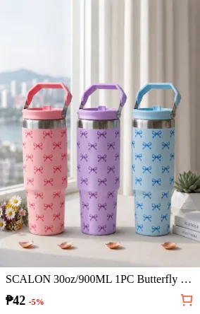 SCALON 30oz/900ML 1PC Butterfly...