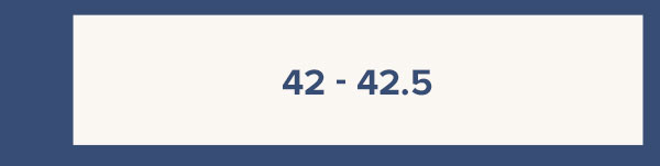 42 - 42.5
