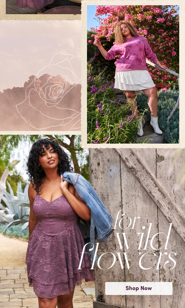 for wild flowers | Shop Now >
