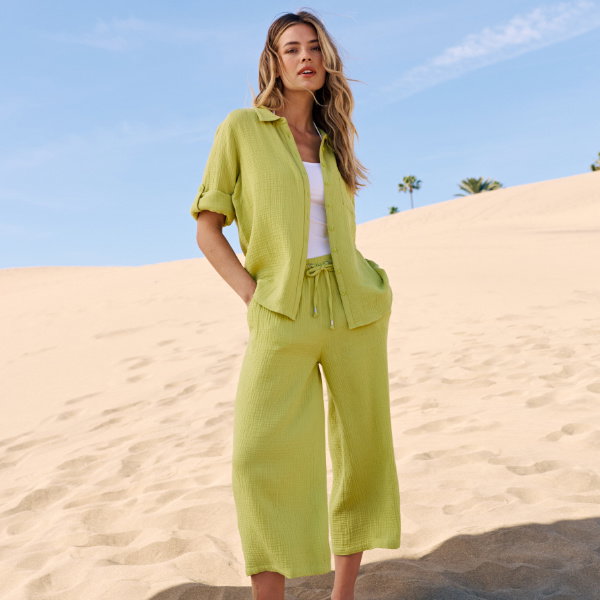 Weiche Culotte aus Musselin