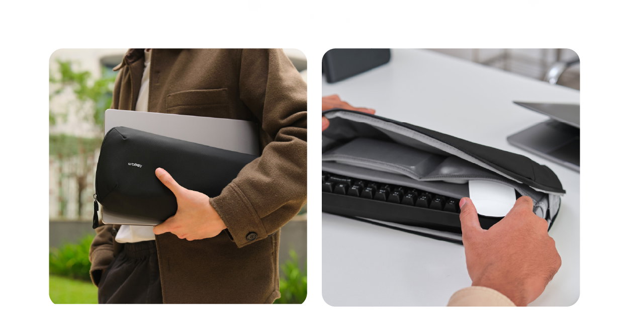 an image of a promotional ad for a travel wallet