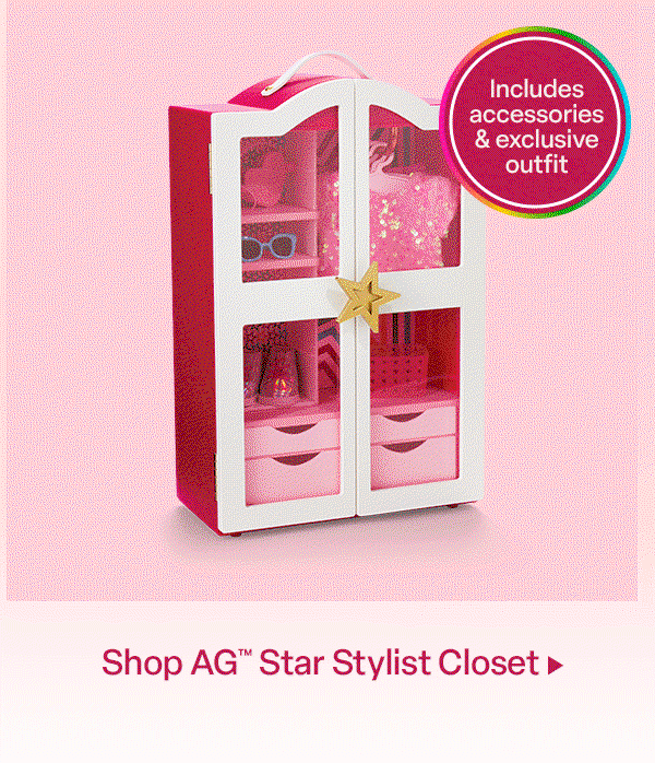 Shop AG™ Star Stylist Closet 