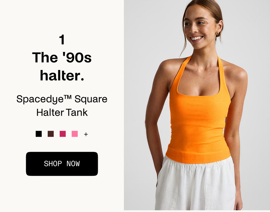 Spacedye™ Square Halter Tank
