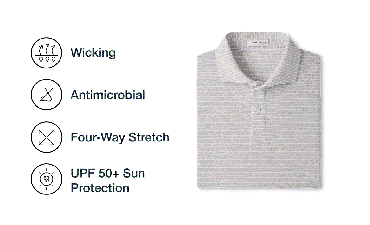 Wicking | Antimicrobial | Four-Way Stretch | UPF 50+ Sun Protection
