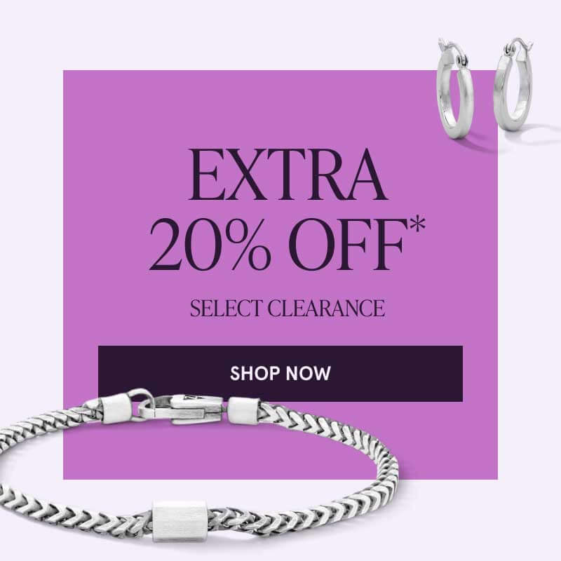 Silver blocky interlocking chin bracelet.Extra 20% OFF Select Clearance. Click here to shop now