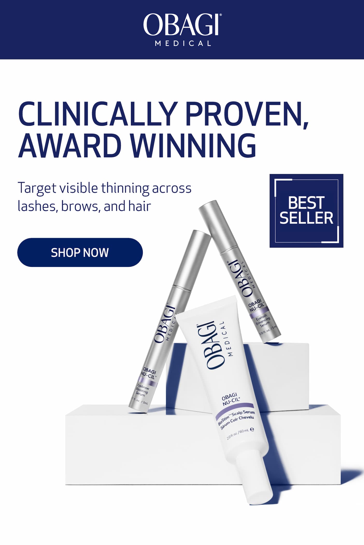 CLINICALLY PROVEN, AWARD WINNING. SHOP NOW. BESTSELLER