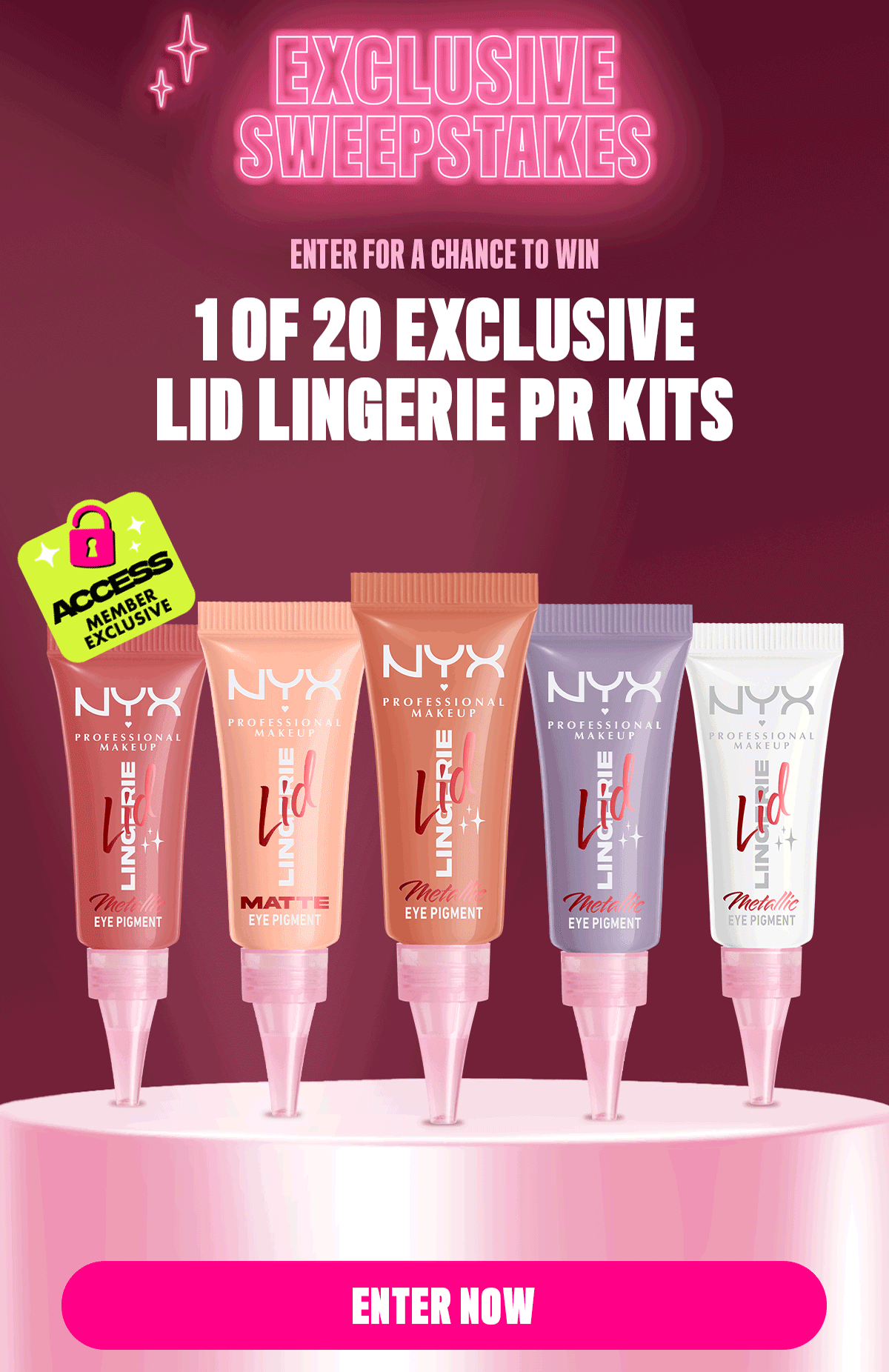 EXCLUSIVE SWEEPSTAKES