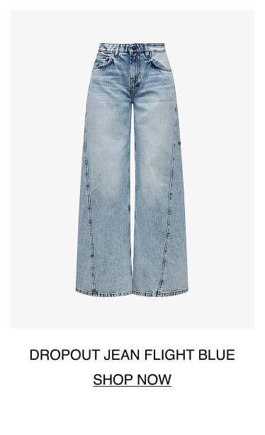 DROPOUT JEAN FLIGHT BLUE