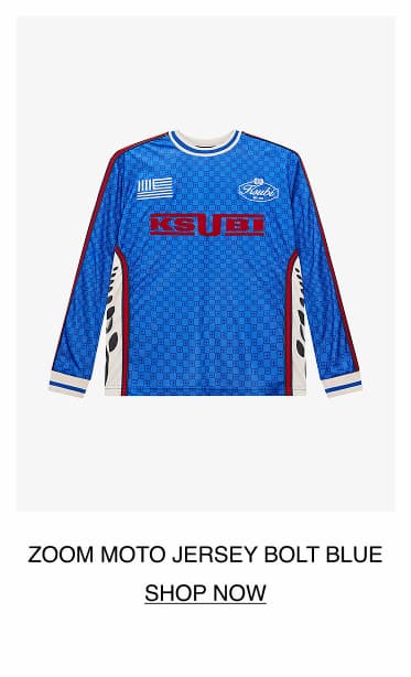 ZOOM MOTO JERSEY BOLT BLUE