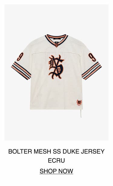 BOLTER MESH SS DUKE JERSEY ECRU