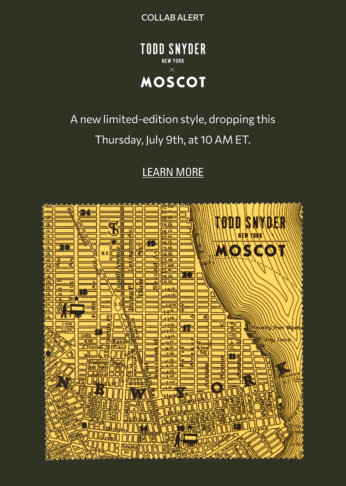 Todd Snyder x Moscot