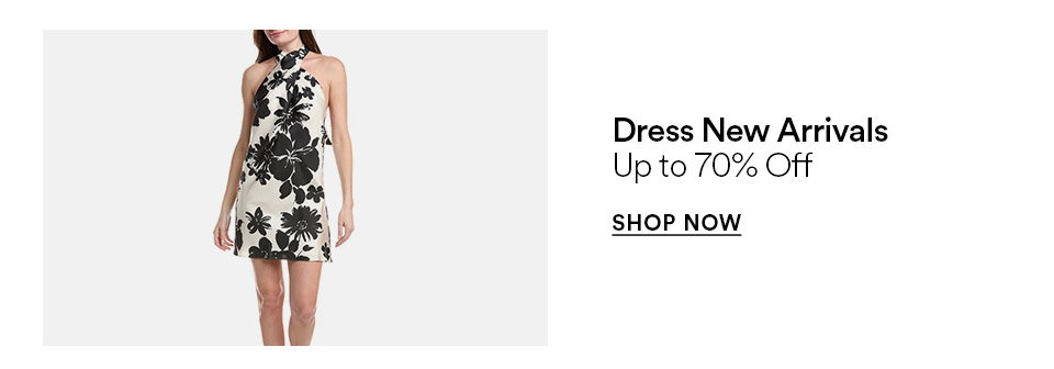 Dress new arrivals - Up to 70% off - SHOP NOW >