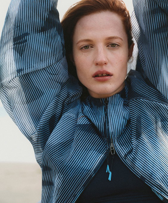 Transparent Overlay Jacket SLNSH Collection