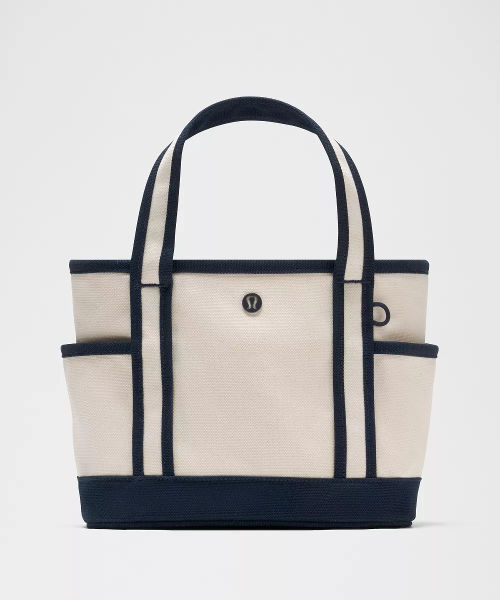 Daily Multi-Pocket Small Zip-Top Tote Bag