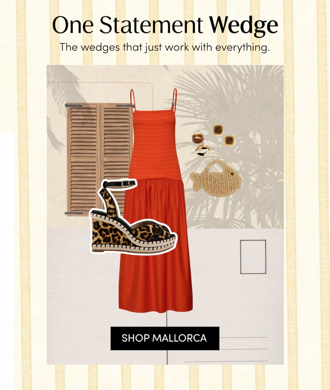 One Statement Wedge