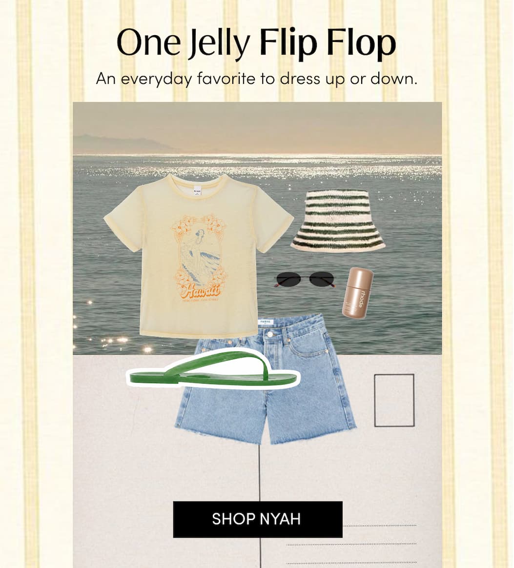 One Jelly Flip Flop