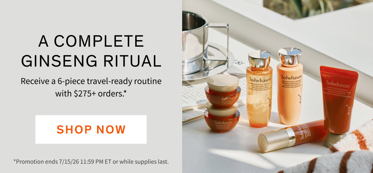 6-Piece CGR Routine w/$275+ Purchase