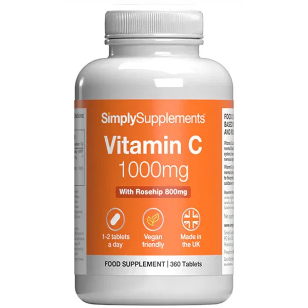 Image of Vitamin C 1000mg with Rosehip 800mg
