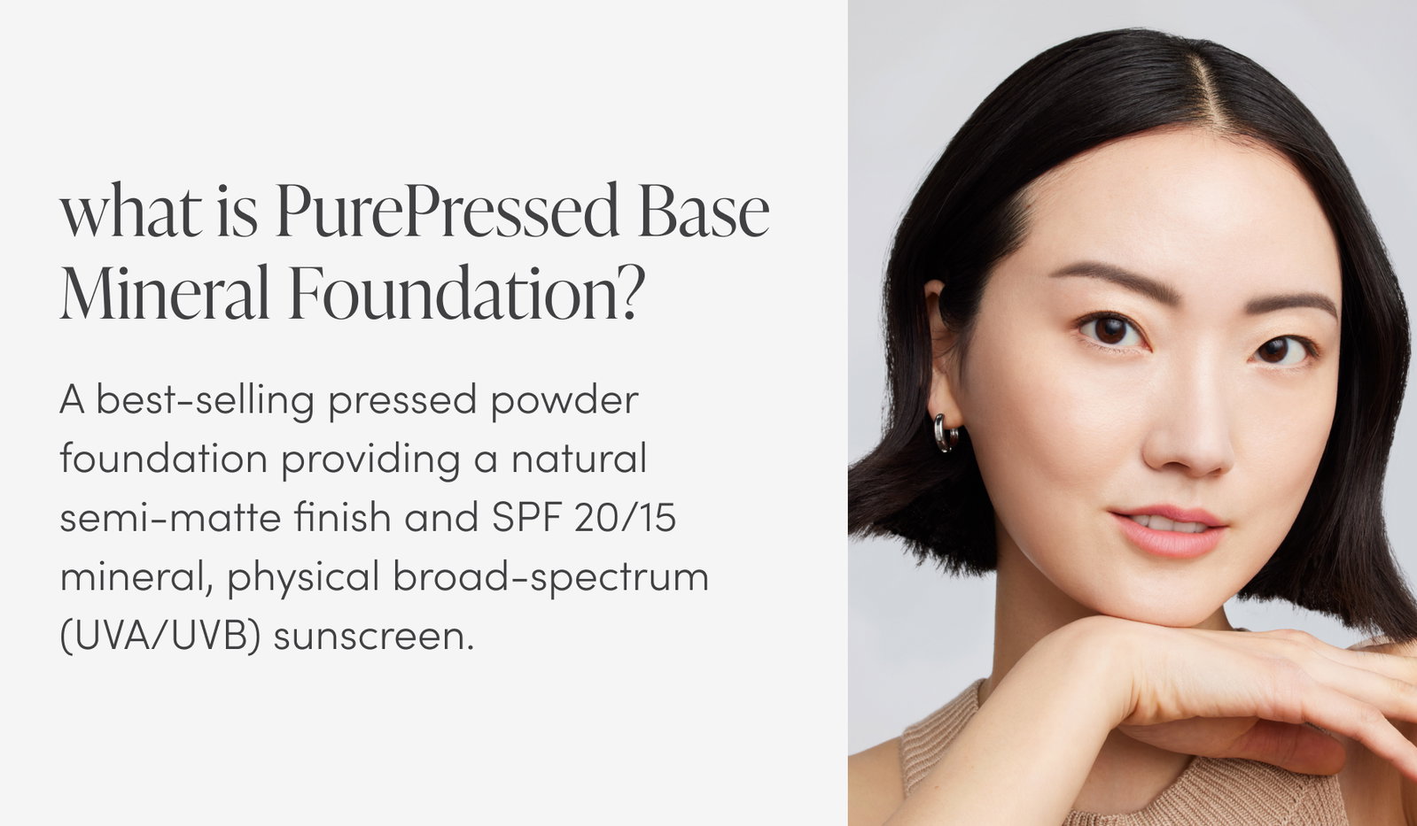 What is PurePressed Base Mineral Foundation 