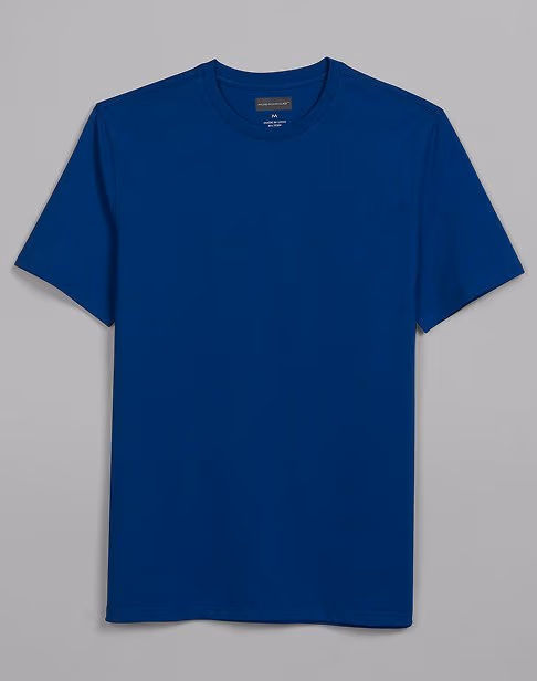 Wilke-Rodriguez Modern Fit Cotton Blend Crewneck Tee