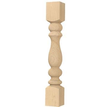 Designs of Distinction Sumter 5 Inch Double Square Island Leg