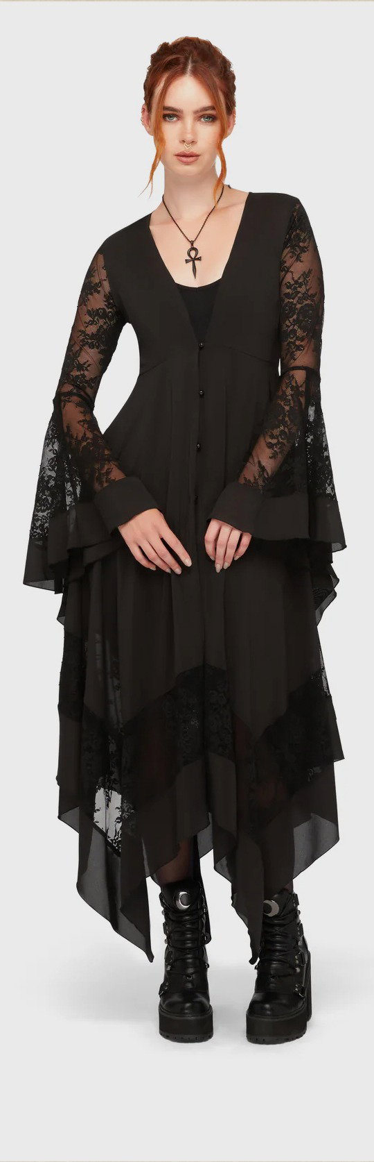 Misty Night Maxi Dress