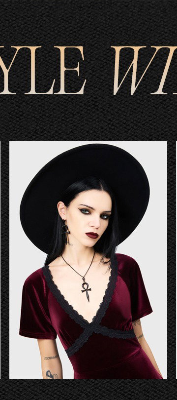 Witch Brim Hat