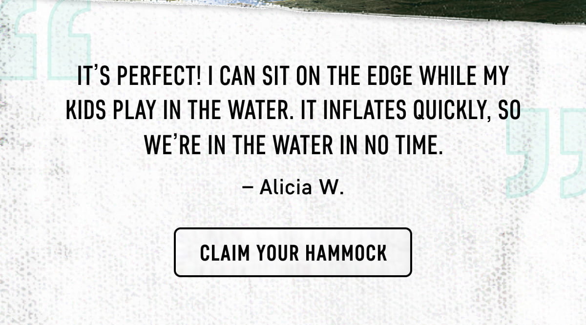 Shop the Hangout Water Hammock