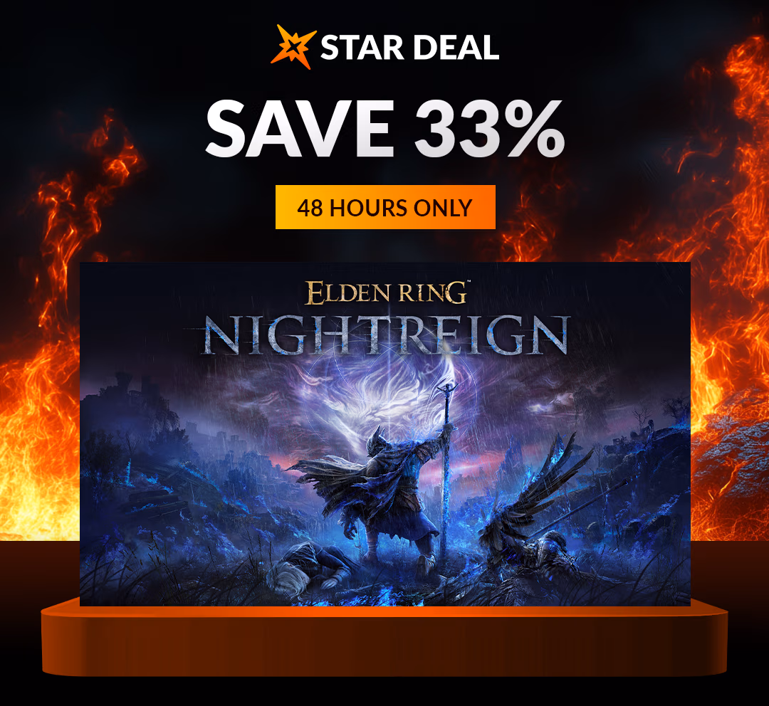 Star Deal: Red Hot Sale - ELDEN RING NIGHTREIGN. Save 33% for the next 48 hours only!