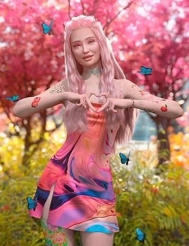 Whispers Of Love Poses for Genesis 9