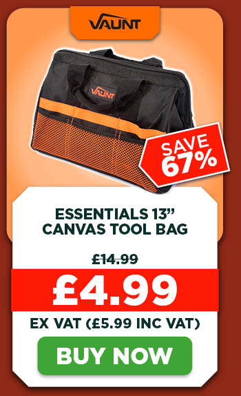 Vaunt Essentials 13'' Canvas Tool Bag