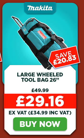 Makita 8312790 Large Wheeled Tool Bag 26''