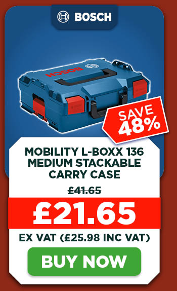 Bosch Mobility L-BOXX 136 Medium Stackable Carry Case