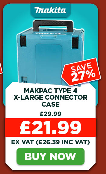 Makita MAKPAC 821552-6 Type 4 X-Large Connector Case