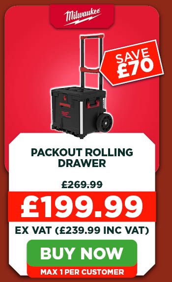 Milwaukee PACKOUT Rolling Drawer - 4932498651