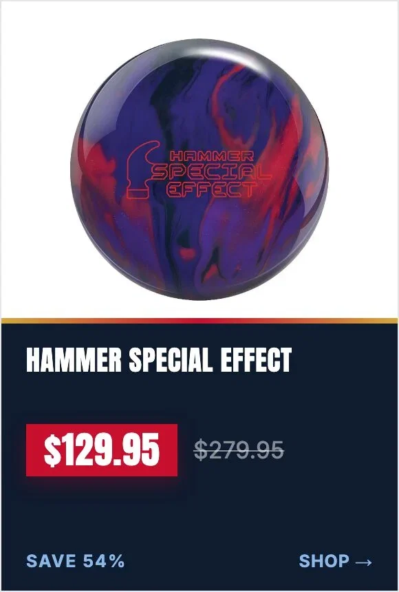 Hammer Special Effect Bowling Ball, now $129.95, was $279.95, save 54%
