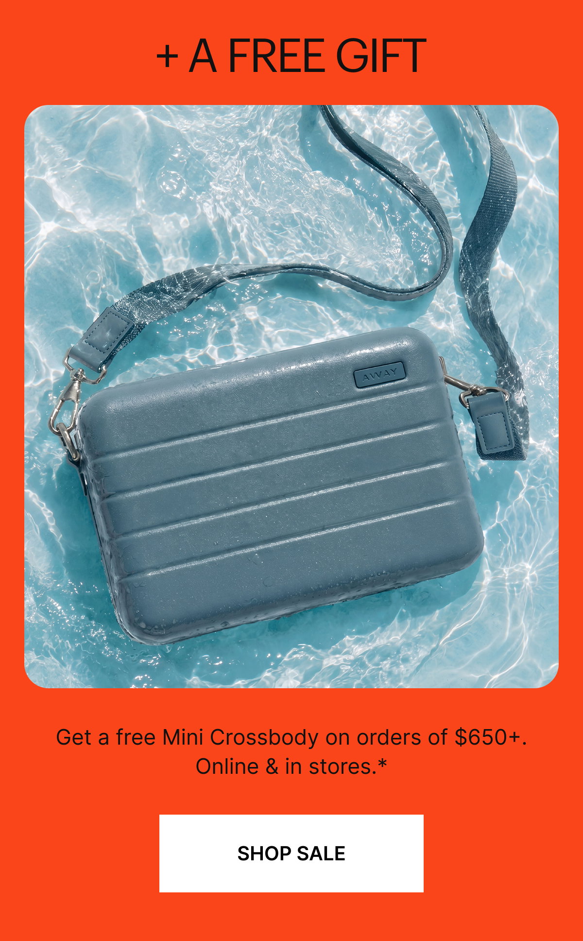 + A FREE GIFT | Get a free Mini Crossbody on orders of $650+. Online & in stores.*