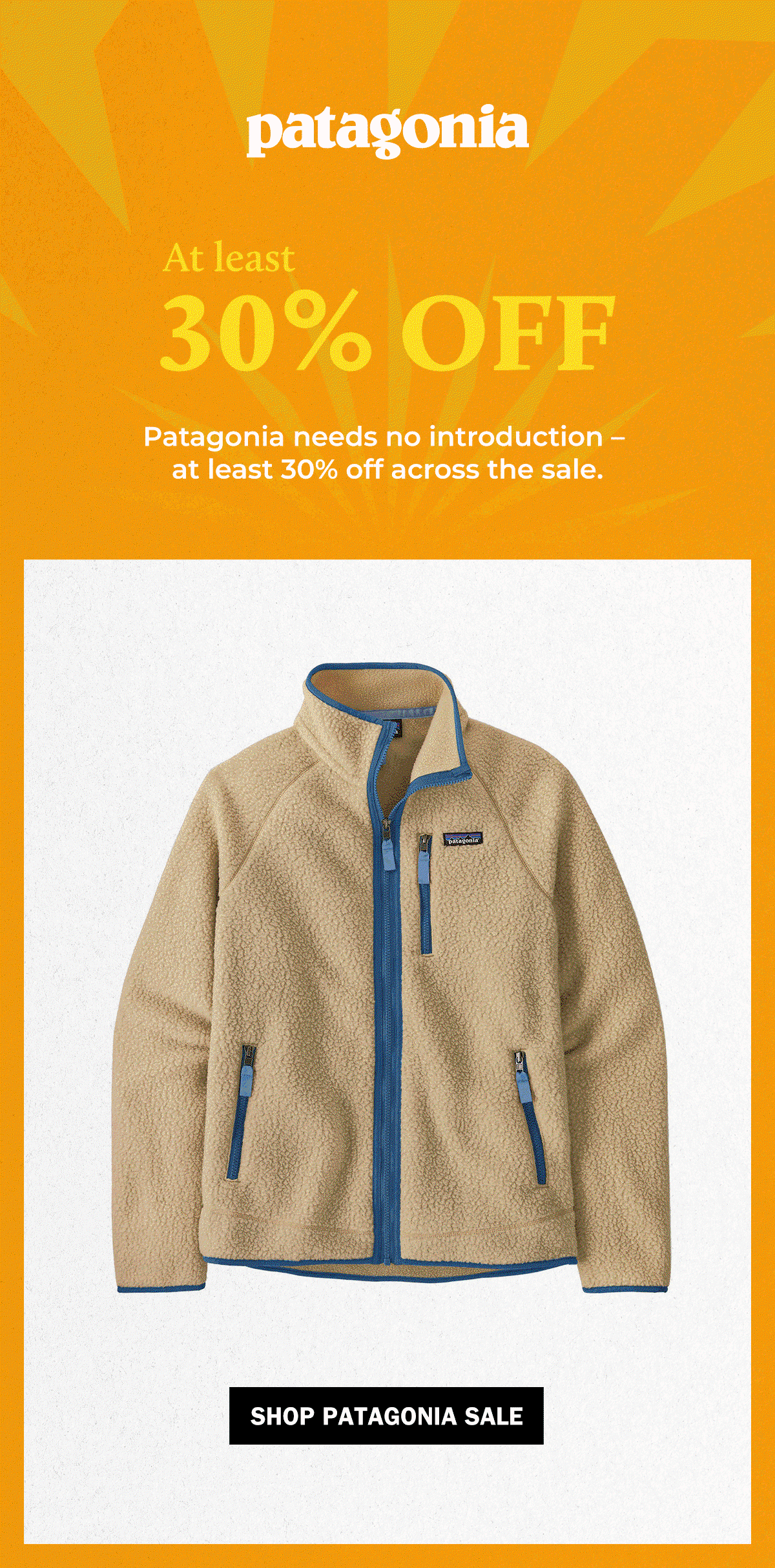 Patagonia | At Least 30% Off | WildBounds Summer Sale
