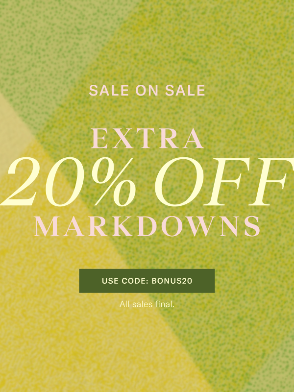 Extra 20% Off Markdowns